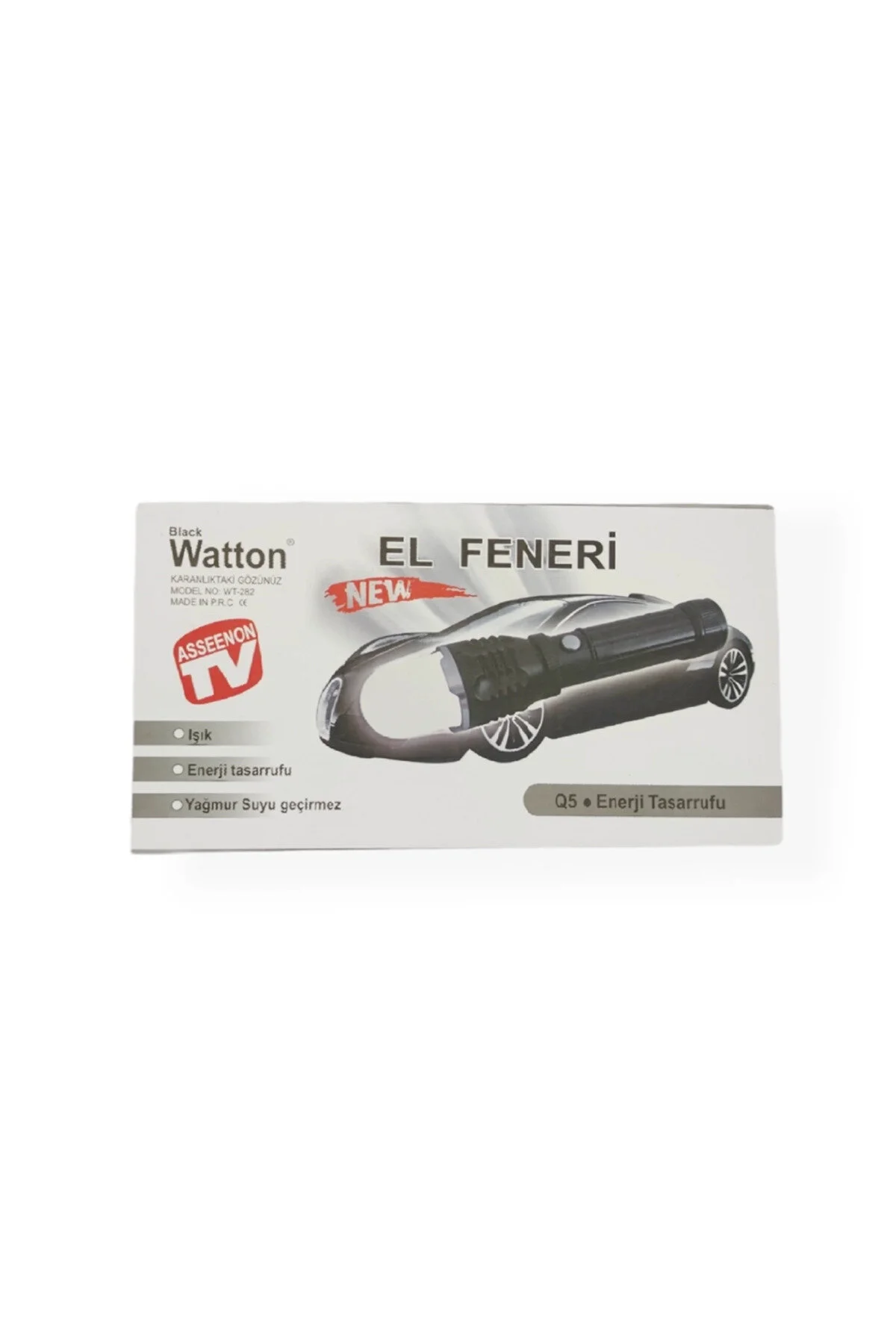 چراغ قوه آهنربایی شارژی با باتری دوربرد فلاشر WT 282 NARUE