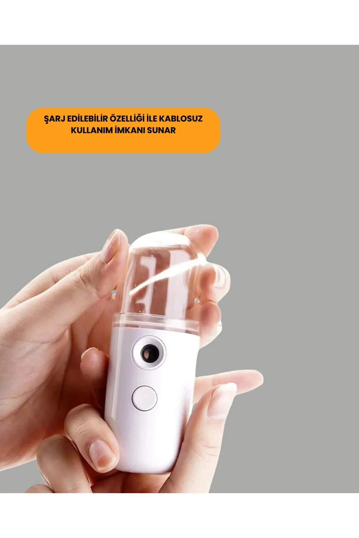 دستگاه بخور مرطوب کننده بخار قابل شارژ حمل – مینی پوست و محیط با فناوری WIRELESS SMART PRO Glowify Store