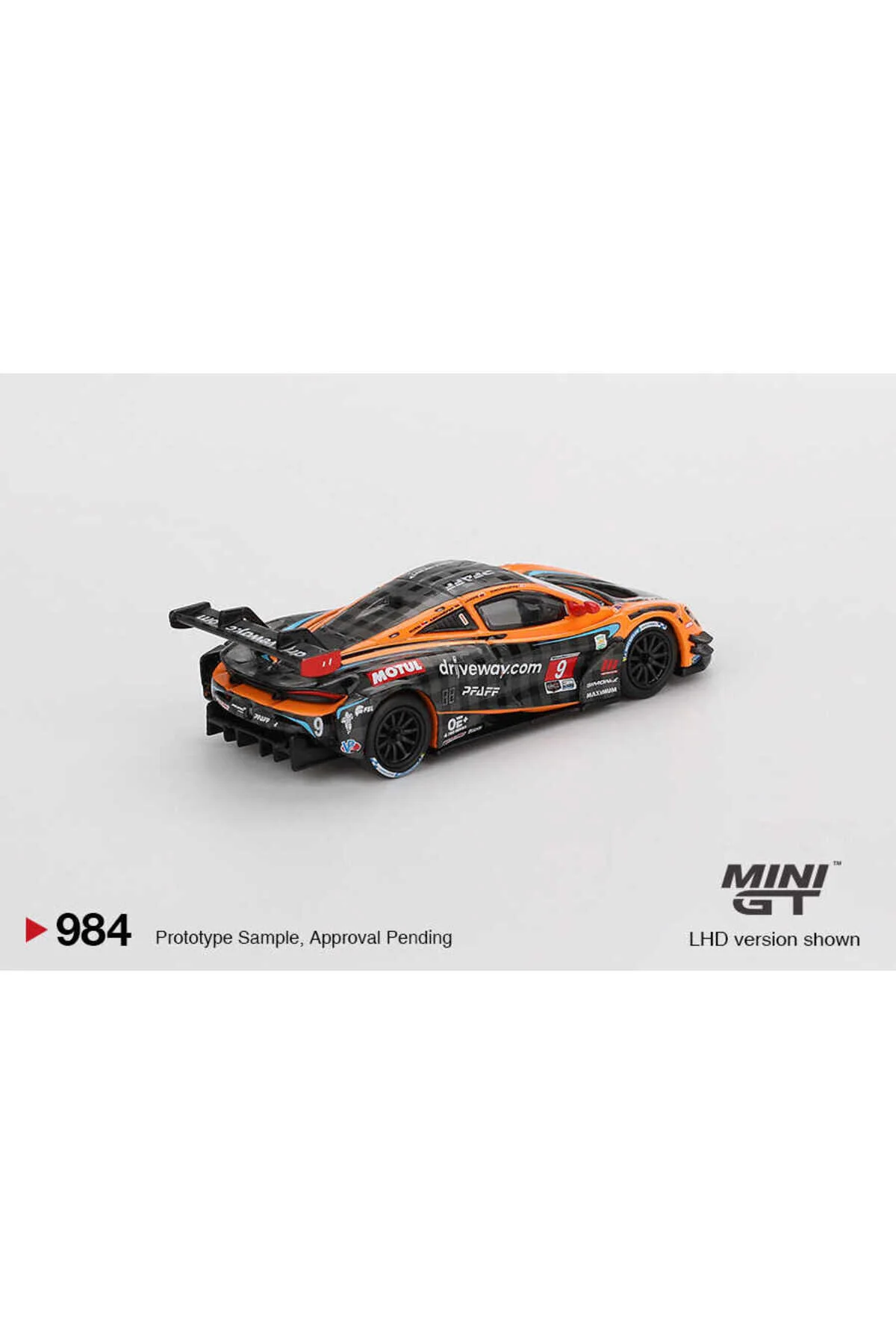 ماشین اسباب بازی 1:64 MCLAREN 720S GT3 EVO PFAFF MOTORSPORTS 2024 DAYTONA 24H MGT00984 mini gt