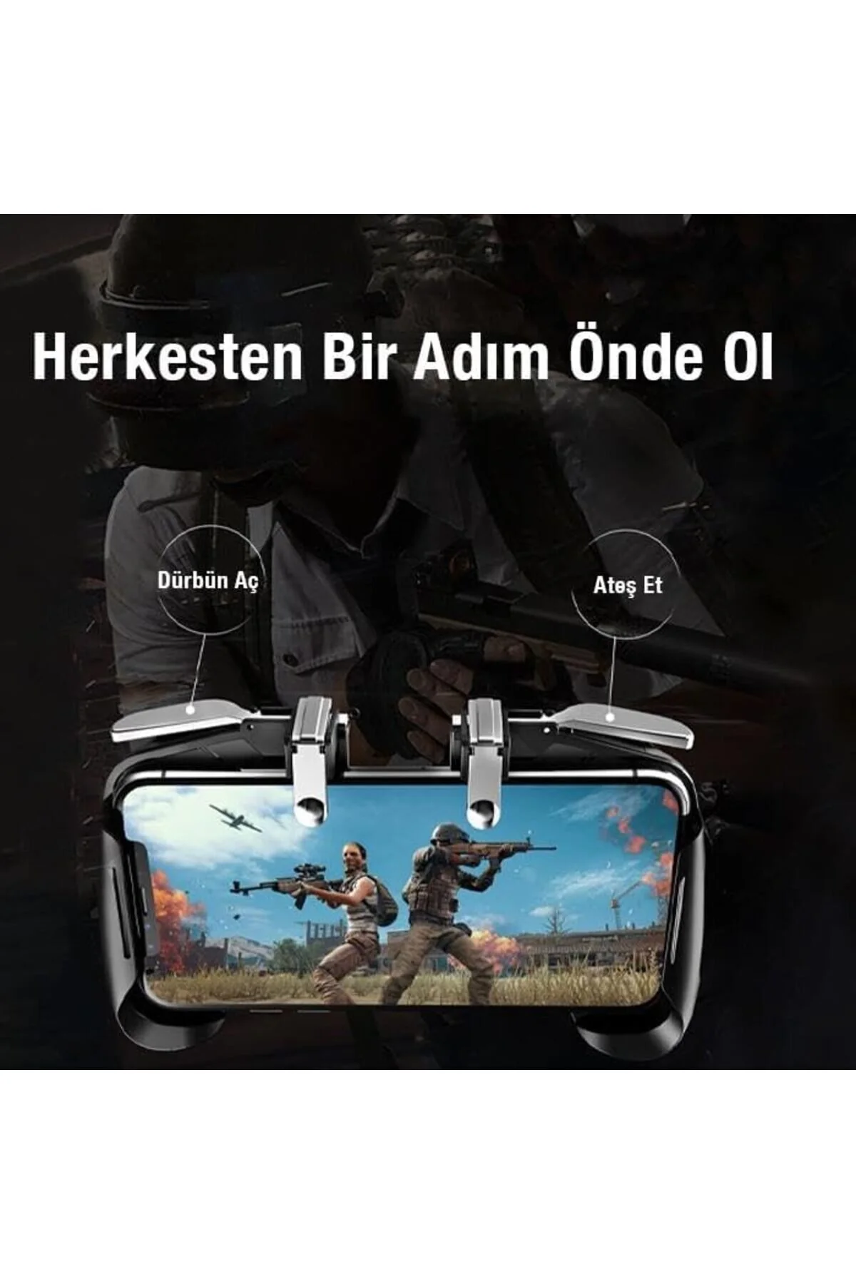 کاور و قاب کنترلر بازی تلفن L1 R1 سازگاری با 4 6.5 اینچی CALL OF DUTY GAMER TRIGGER STOREMAX