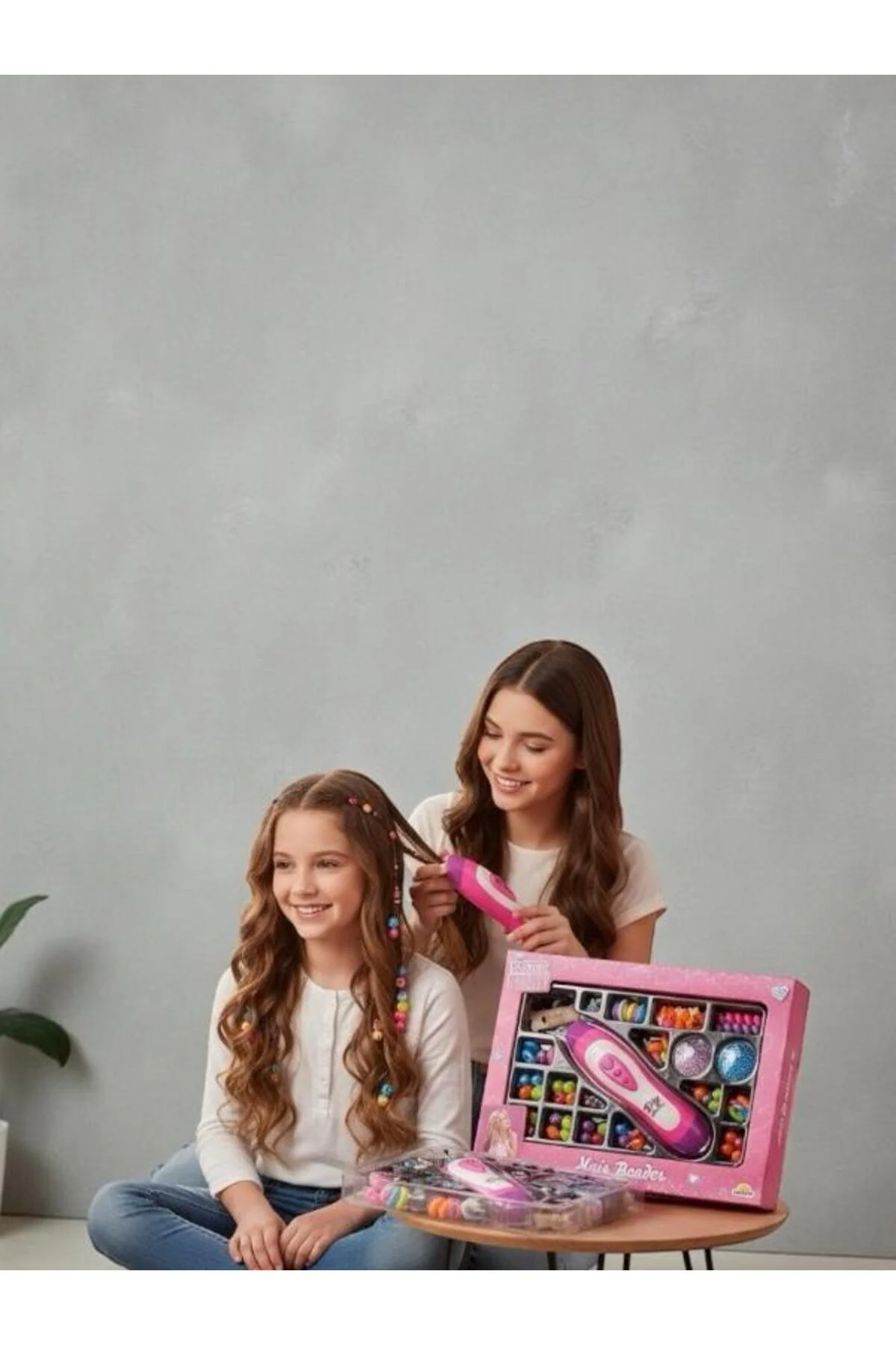عروسک های اسباب بازی و لوازم جانبی 2580 HOBBY SET HAIR DESIGN BAD COMB MACHINE SAZE