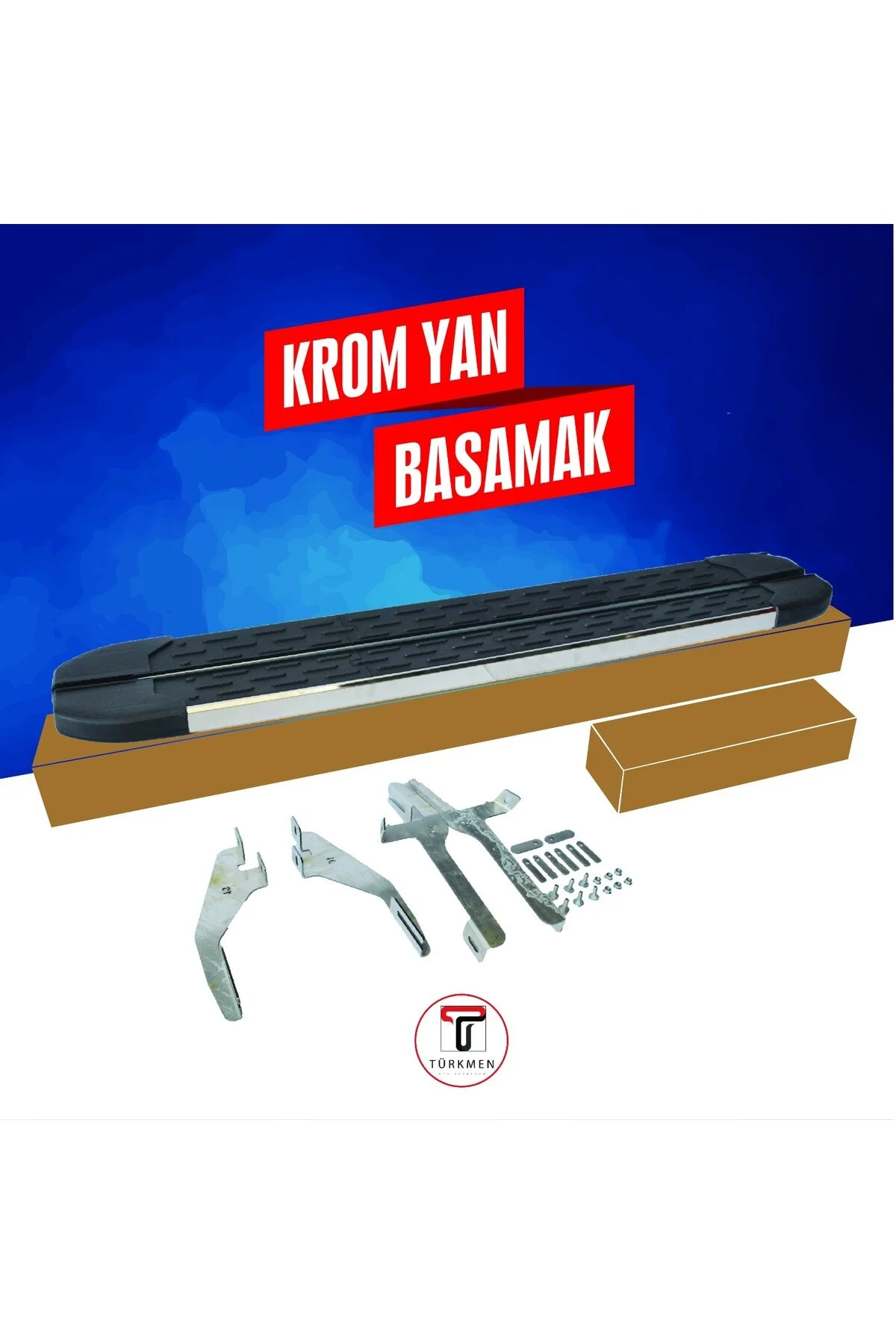 لوگانو محافظ پلاستیکی رکاب JAECOO J7 CHROME SIDE STEP بیش از 183 سانتی متر 2023 Türkmen