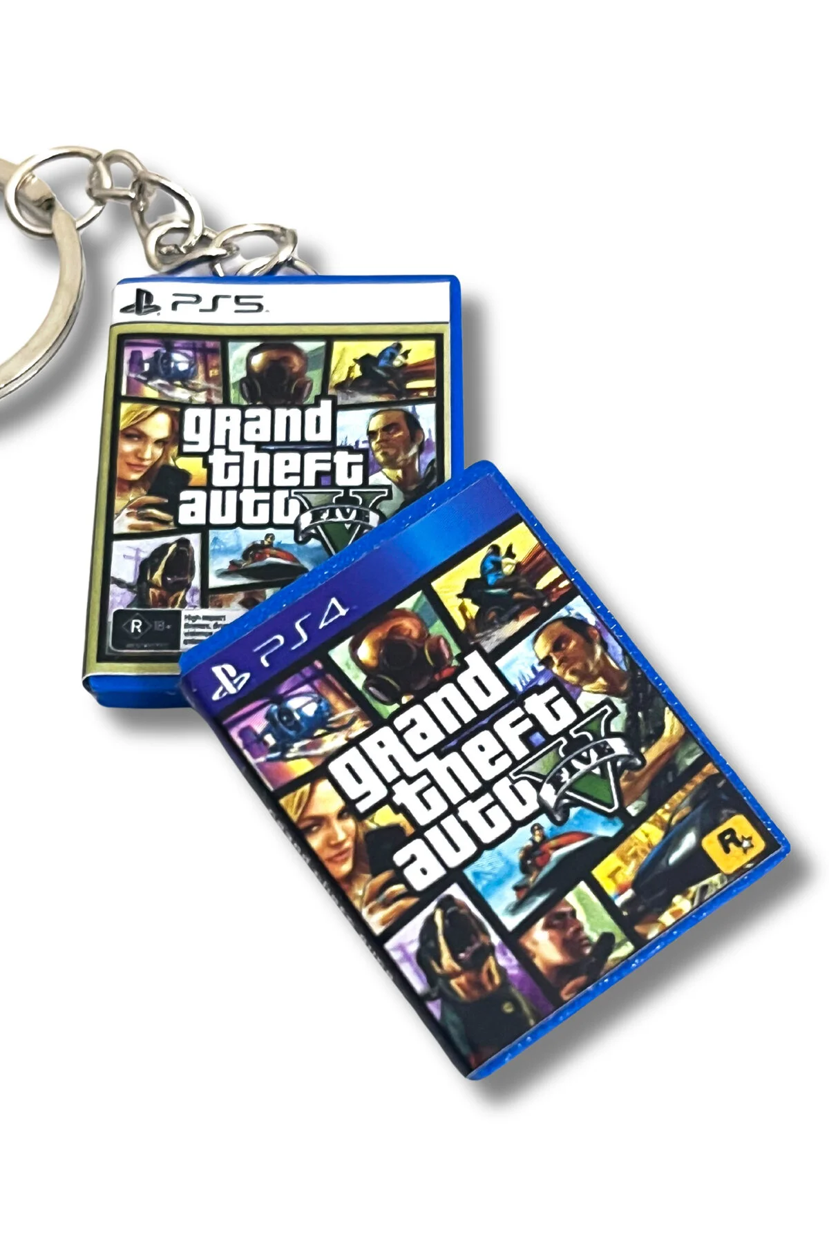 جلیقه کلید جعبه بازی GTA 5 GRAND THEFT AUTO V MINIATURE PS5 Cosmic Star