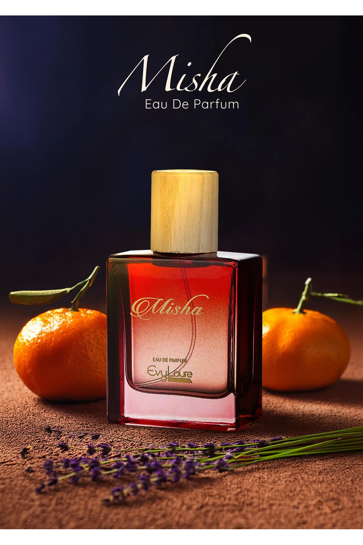 عطر زنانه میشا | ادوپرفیوم ​​| رایحه گل و میوه ای 50 میل EvyLaure