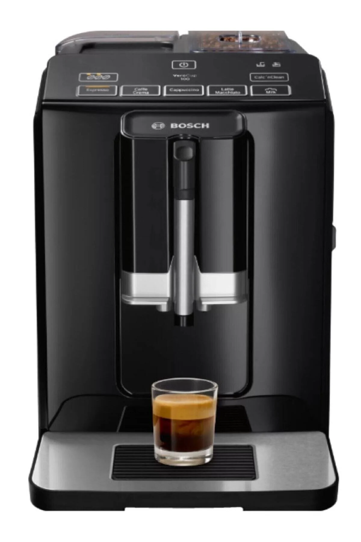 دستگاه اسپرسو و کاپوچینو قهوه ساز تمام اتوماتیک VEROCUP 100 مشکی اورجینال Bosch