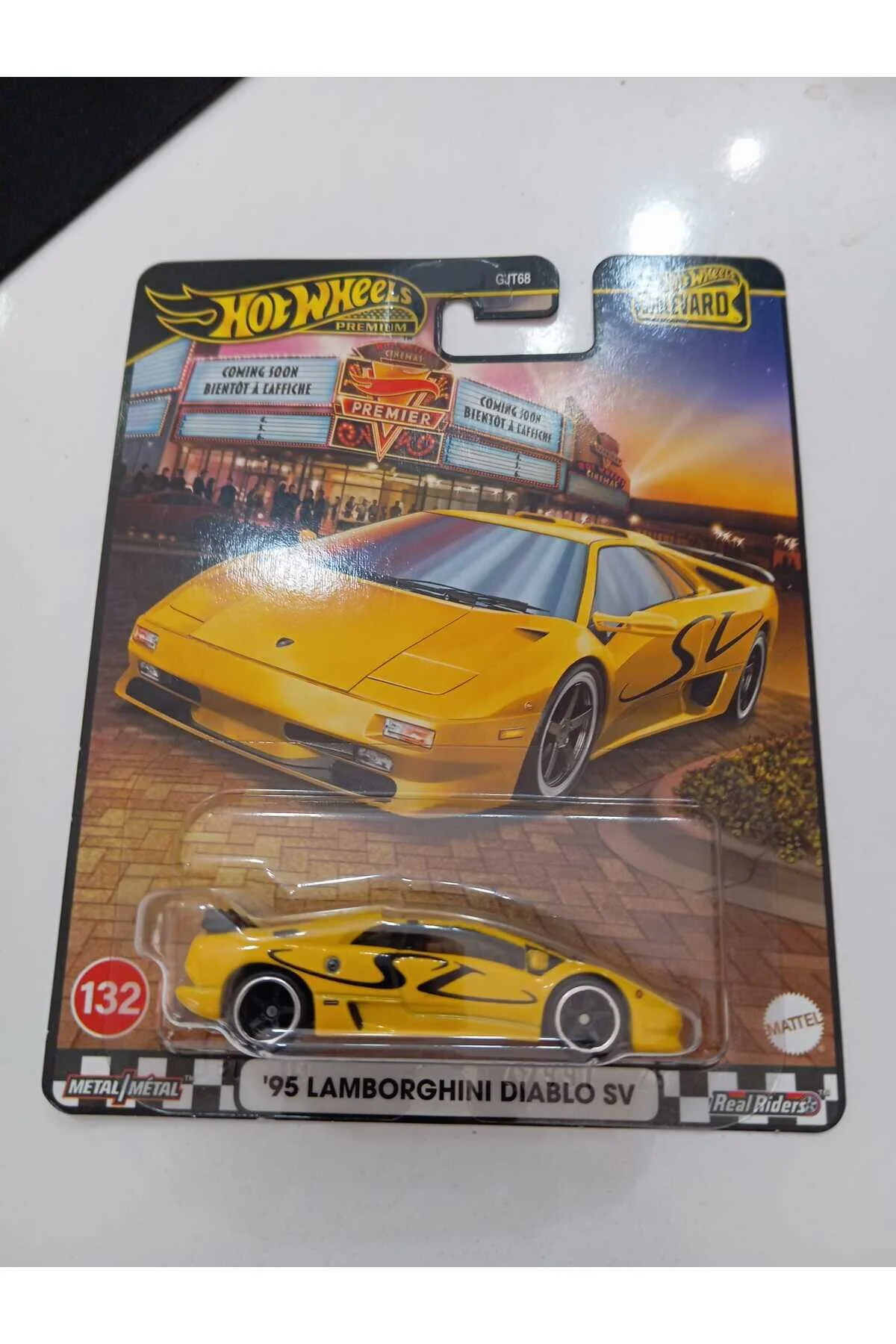 ماشین اسباب بازی پریمیوم بلوار 95 لامبورگینی دیابلو اس وی HOT WHEELS