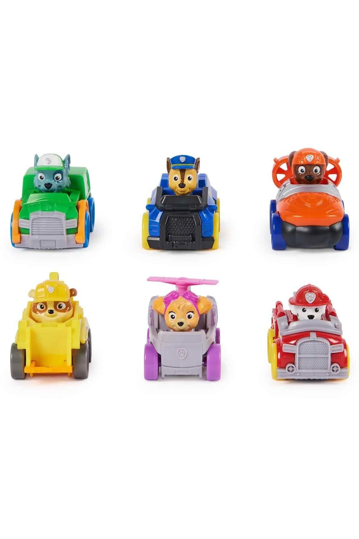 ماشین اسباب بازی مجموعه 6 تکه PUP SQUAD RACERS PAW PATROL