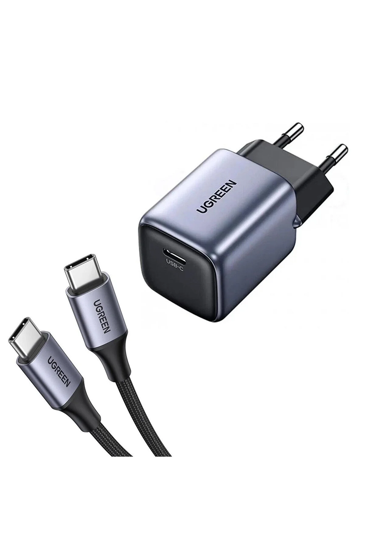 آداپتور شارژ NEXODE 30W GAN شارژر سریع USB TYPE C QC PD, SPACE PORT, 25257 Ugreen