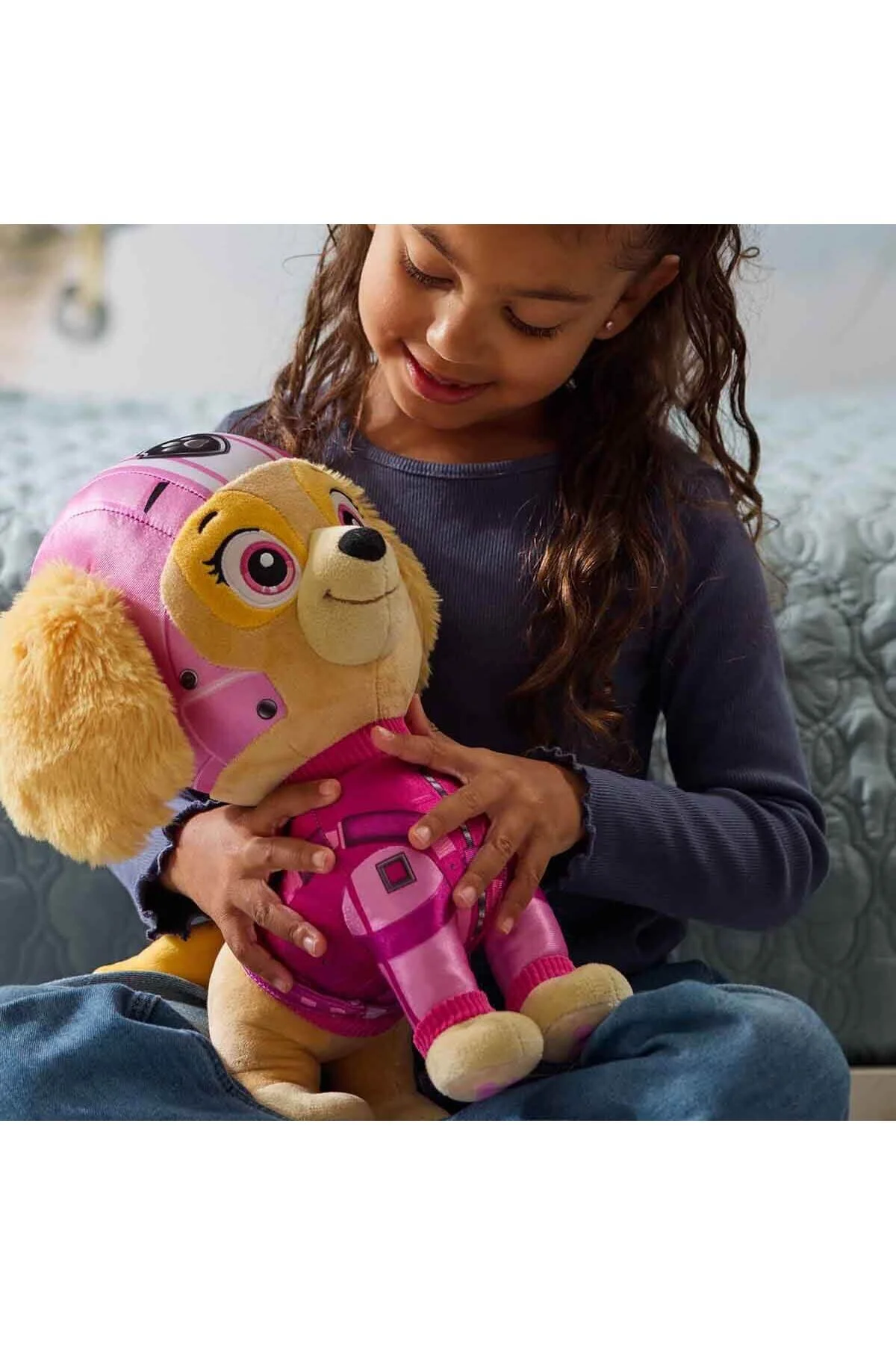 اسباب بازی های پشمی AIR RESCUE PILOT SKYE PLUSH 34 سانتی متر PAW PATROL