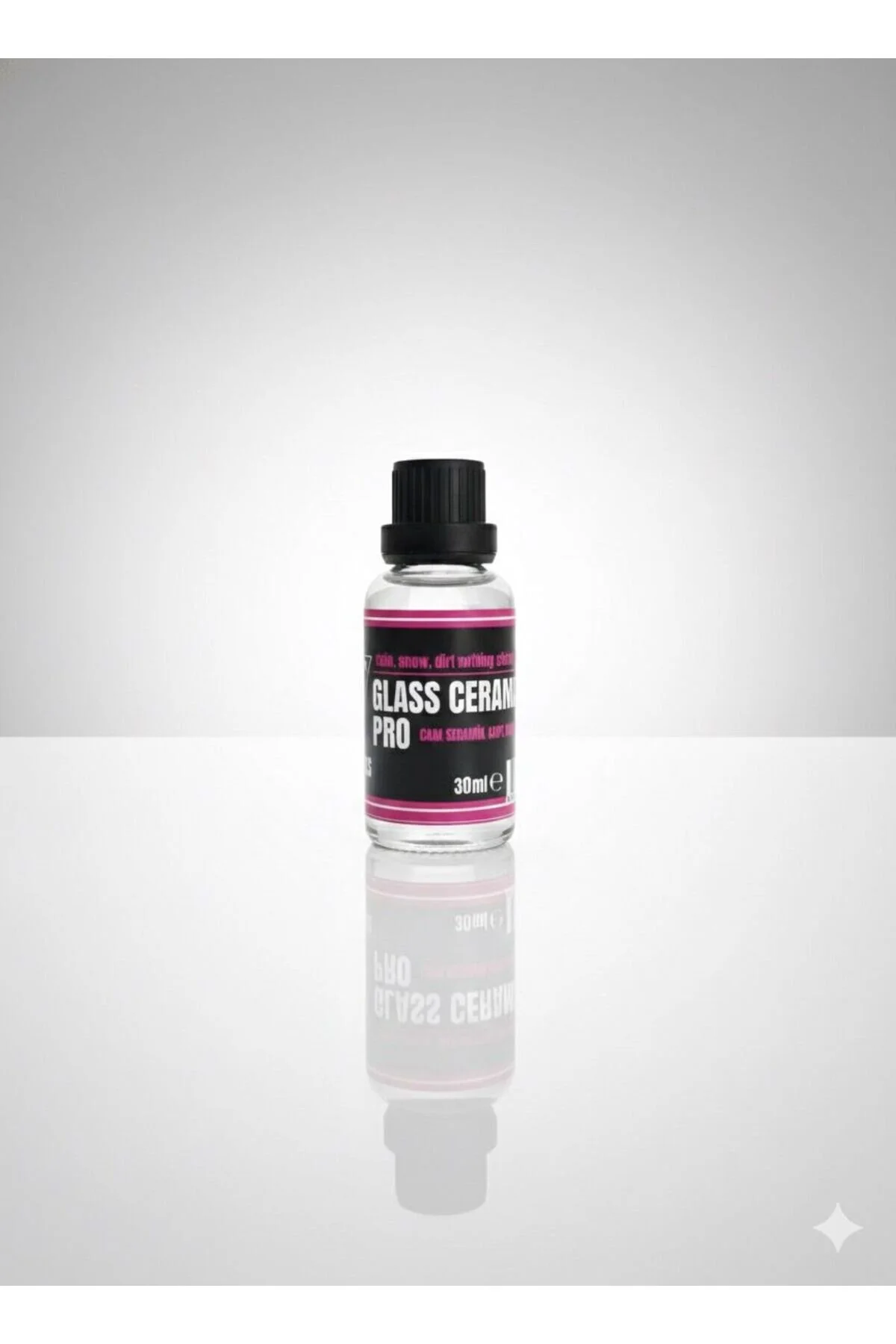 محلول ضد آب شیشه پوشش سرامیک ای GLASS CERAM PRO 30 میلی لیتر MK SHINEWORKS