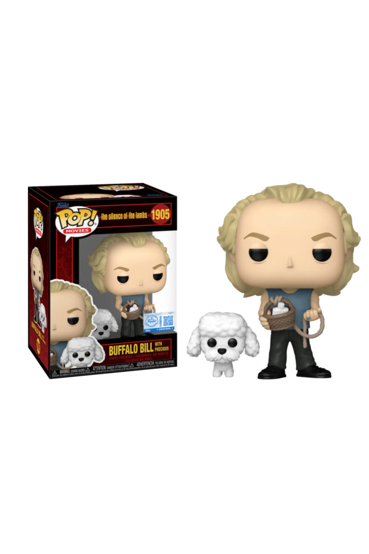 فیگور SILENCE OF THE LAMBS – BUFFALO BILL با پاپ انحصاری نمایشگاه ترسناک گرانبها! 1905 Funko