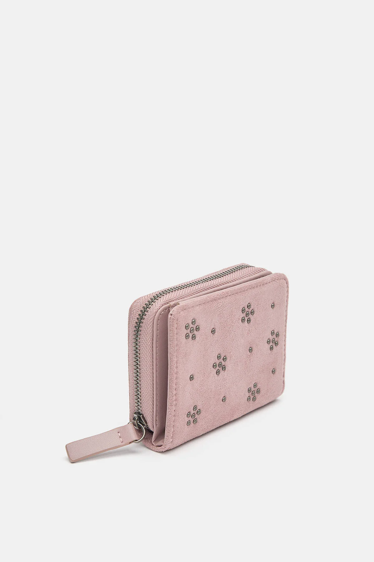 کیف پول با جزئیات گل میخ Pull & Bear