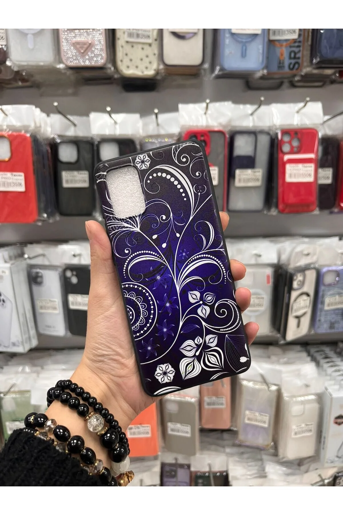 کاور و قاب سیلیکونی طرح دار سازگار با GALAXY A71 TECNOTREND