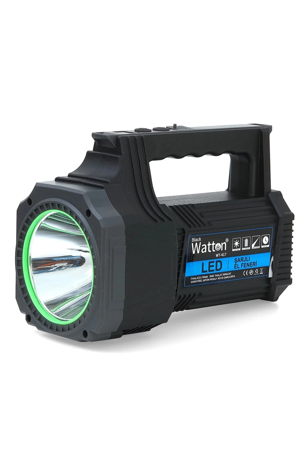 چراغ قوه LED قابل شارژ 25W WT 417 NARUE