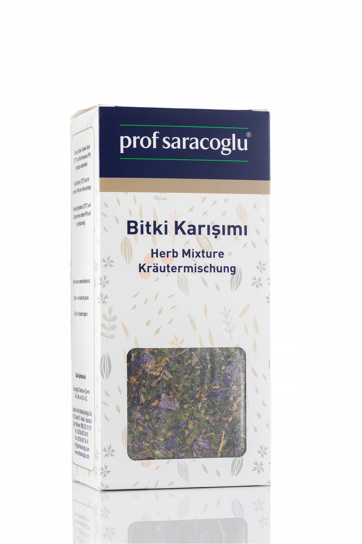 گیاهان و بذرها گیاه طبیعی HIBISCUS مخلوط 80 گرم prof saracoglu