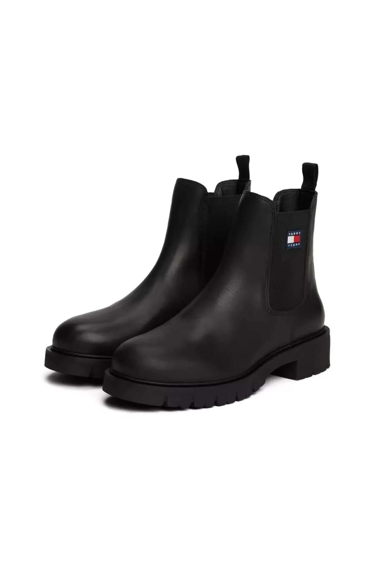چکمه و بوت های کوتاه مشکی زنانه Tommy Hilfiger