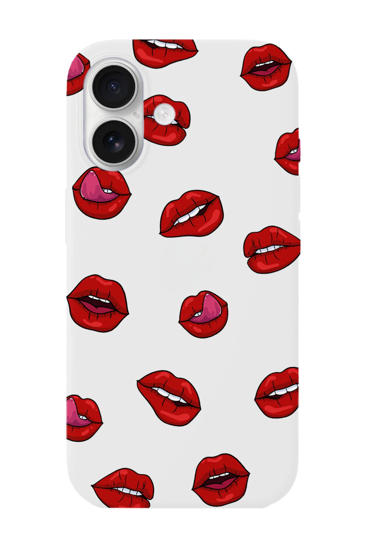 کاور و قاب گوشی پرینت شده IPHONE 17 LIP Lives Accessories