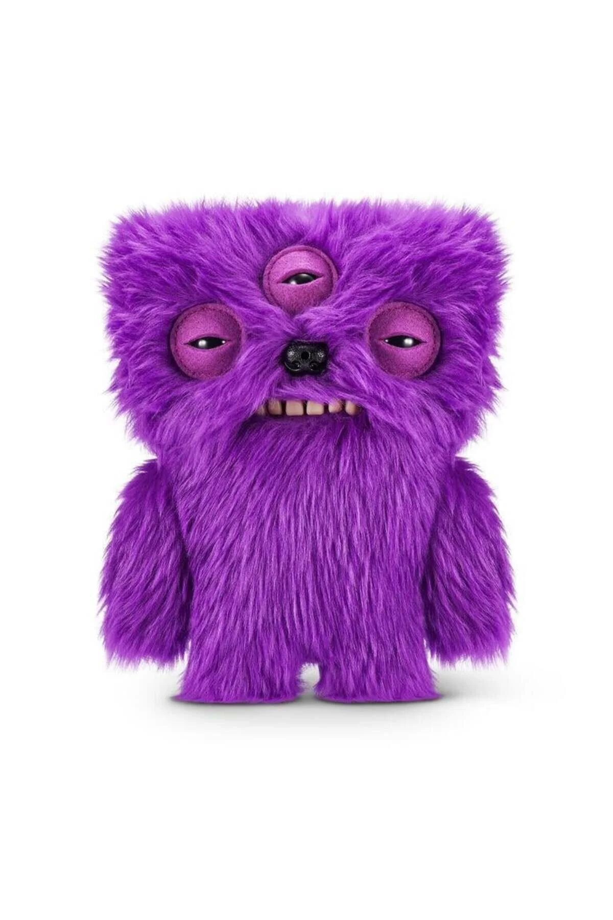 اسباب بازی های پشمی FUGGLER FART FACE GASPING PLUSH S1 PURPLE ANNOYED ALIEN Sunman