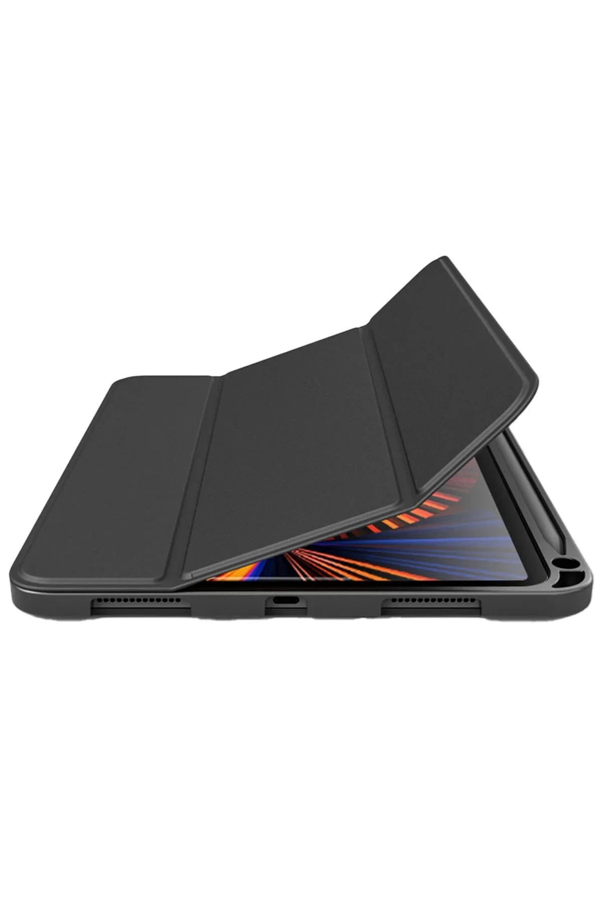 کاور تبلت LITAETREND IPAD 10.2 نسل هفتم سیلیکون فوکوس آبی تیره Litae