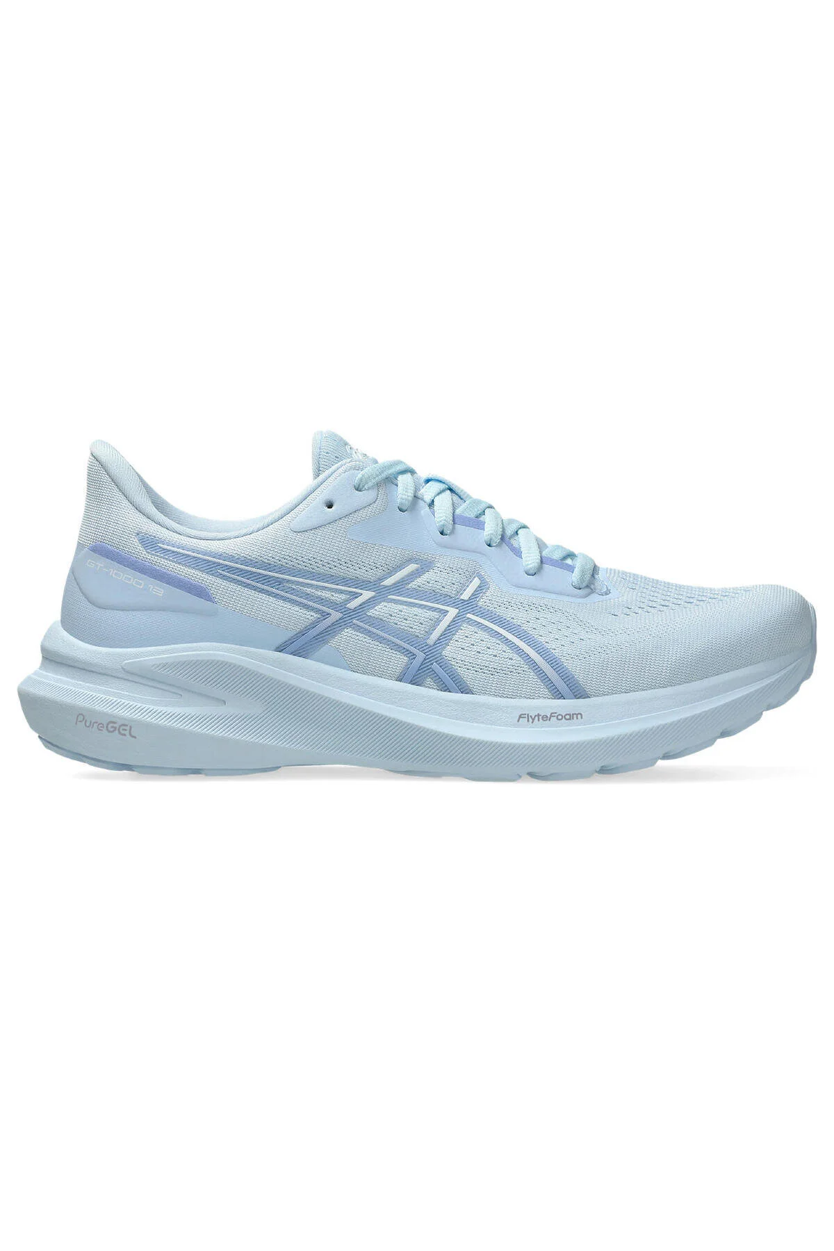 کفش پیاده روی ورزشی آبی زنانه GT 1000 13 در حال رانینگ 1012B663 401 آسیکس Asics