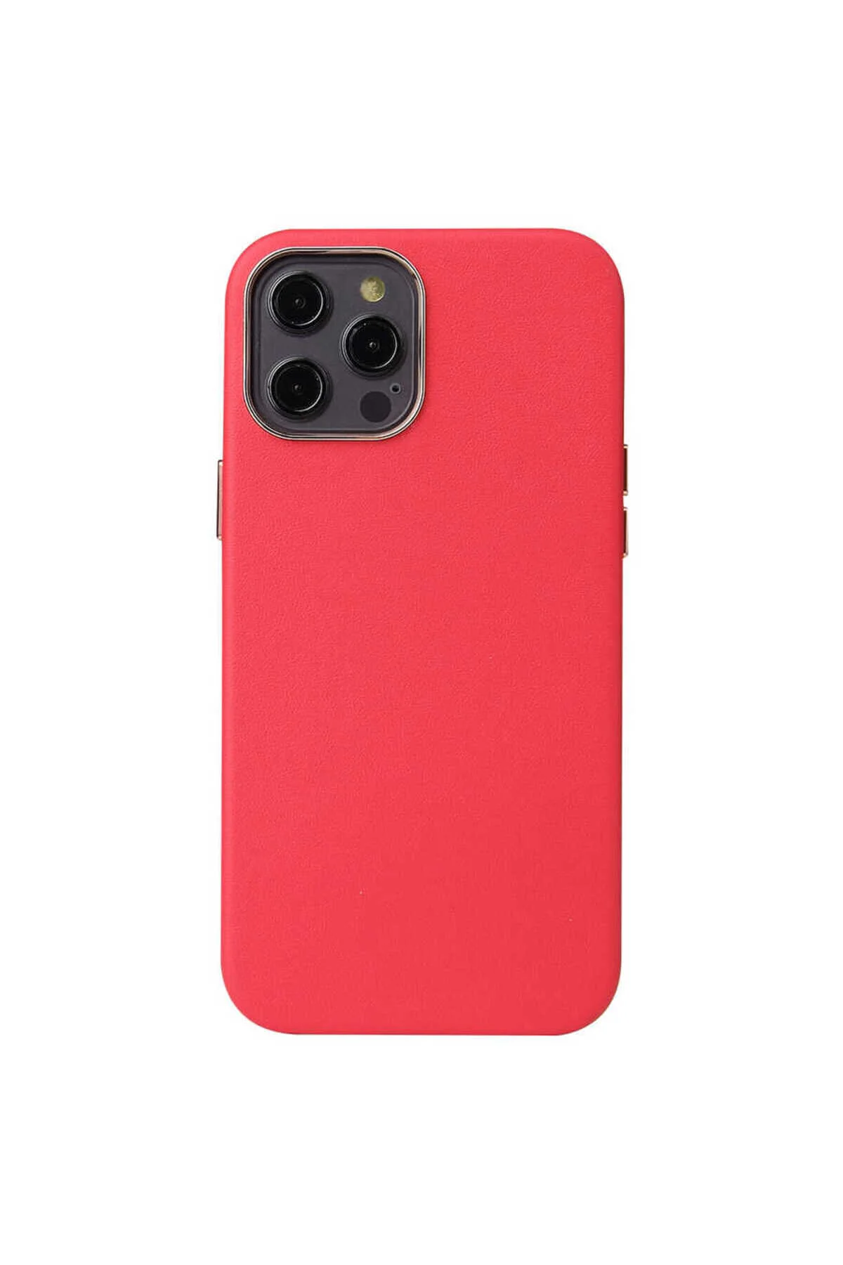 کاور و قاب IPHONE 12 PRO MAX سازگار با LEATHERSAFE WIRELESS CASE RED Zore