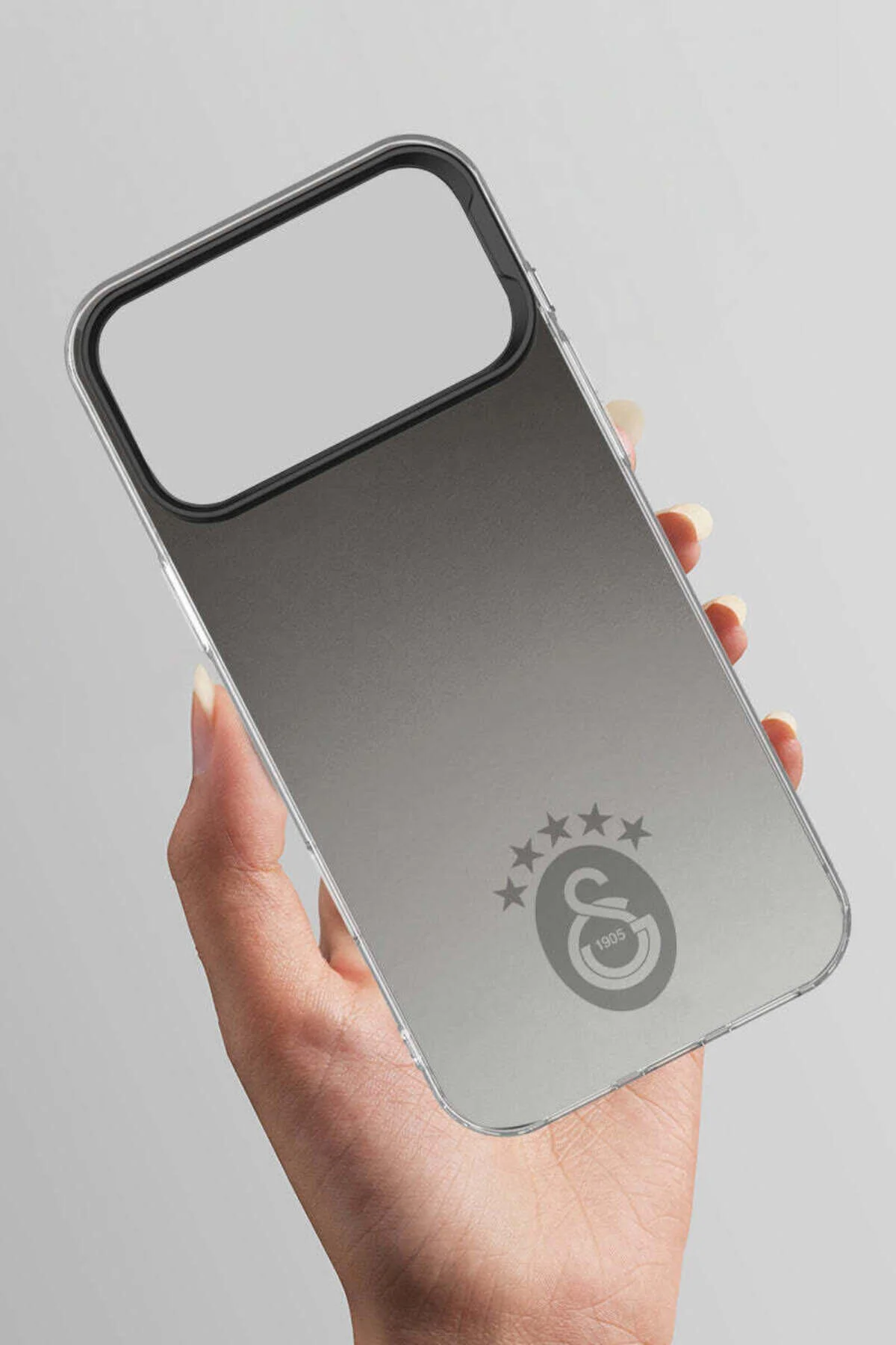 کاور و قاب گوشی دارای مجوز 5 ستاره تک رنگ ARMA PREMIUM سازگار با IPHONE 17 PRO Galatasaray