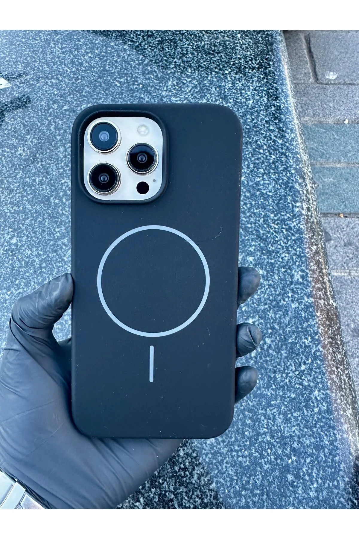 کاور و قاب پرتاب نرم مقاوم در برابر لکه فقط برای IPHONE 17 PRO MAX گوشی شیک ساده سازگار است... CAMCI