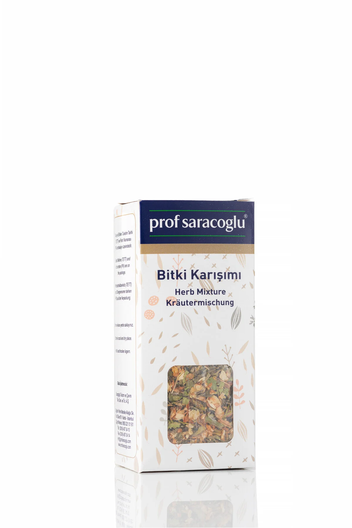 گیاهان و بذرها MELISA عصبی OT & JASMINE گیاه طبیعی 60 گرم prof saracoglu