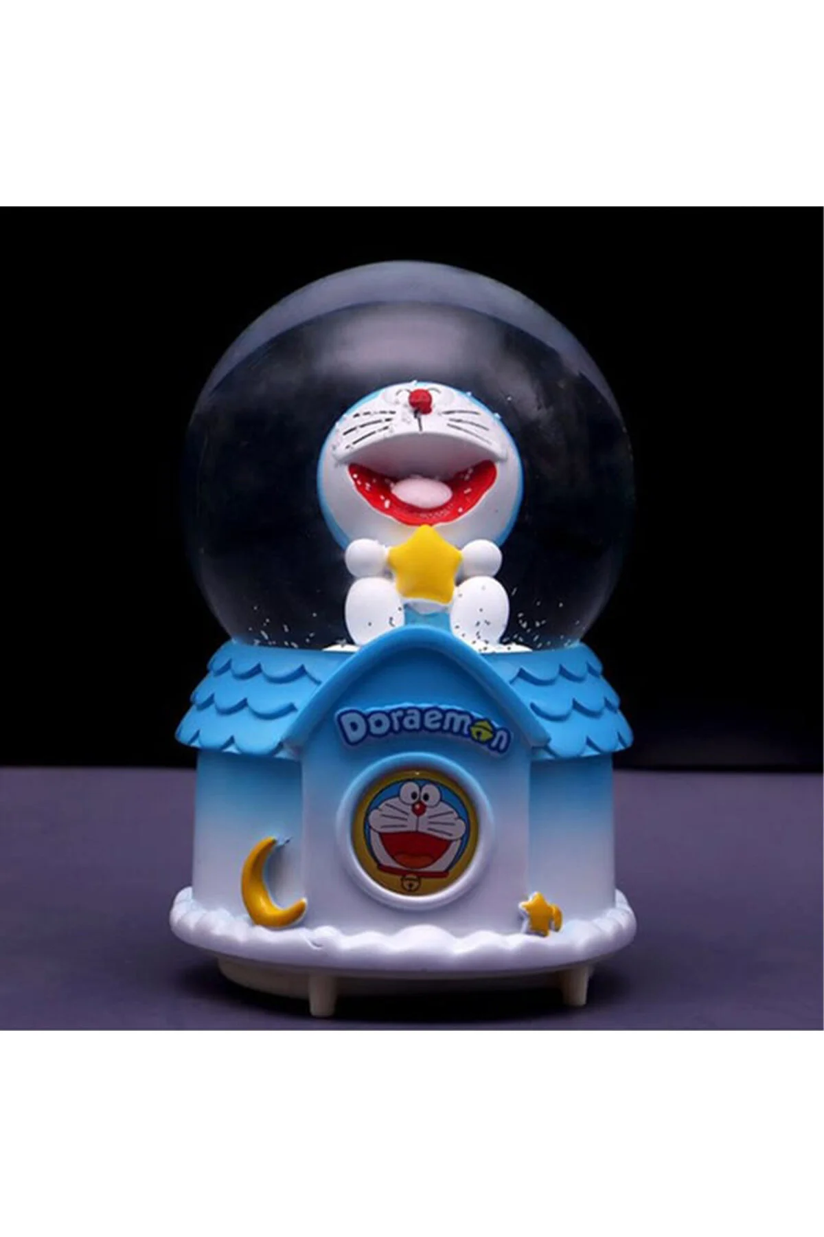 گوی برفی SNOW GLOBE سایز متوسط ​​با طرح DORAEMON از ترکیه keyfim shop