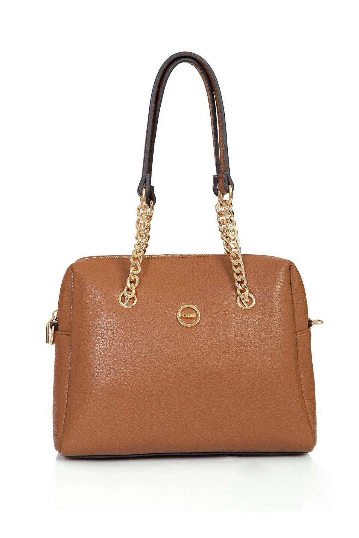 کیف شانه ای آبی زنانه تابا اورجینال Fossil