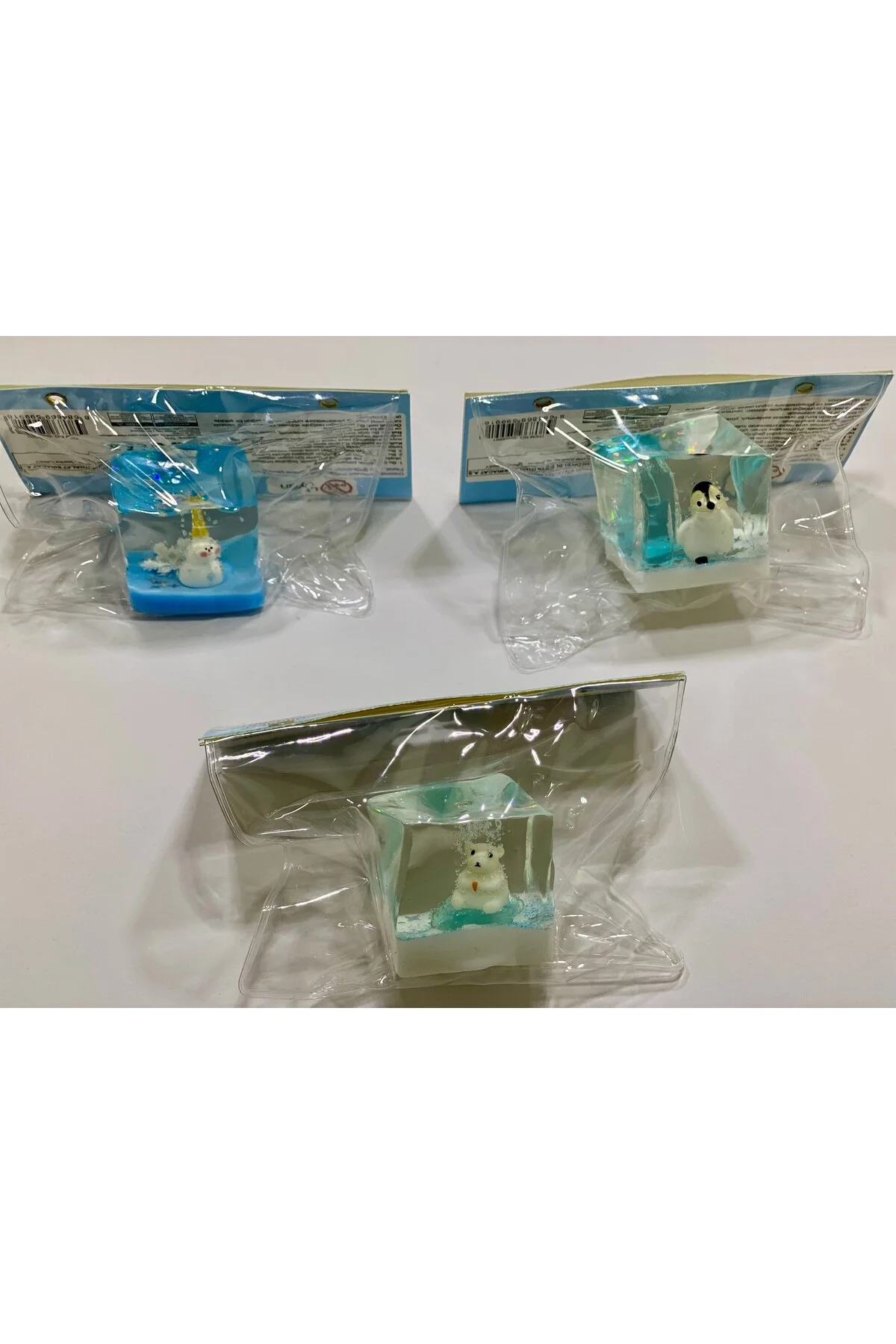 اسباب بازی های فیگور دیگر خرس قطبی آدم برفی یا اسکوش پنگوئن سورپرایز 1 قطعه DF ToyShop
