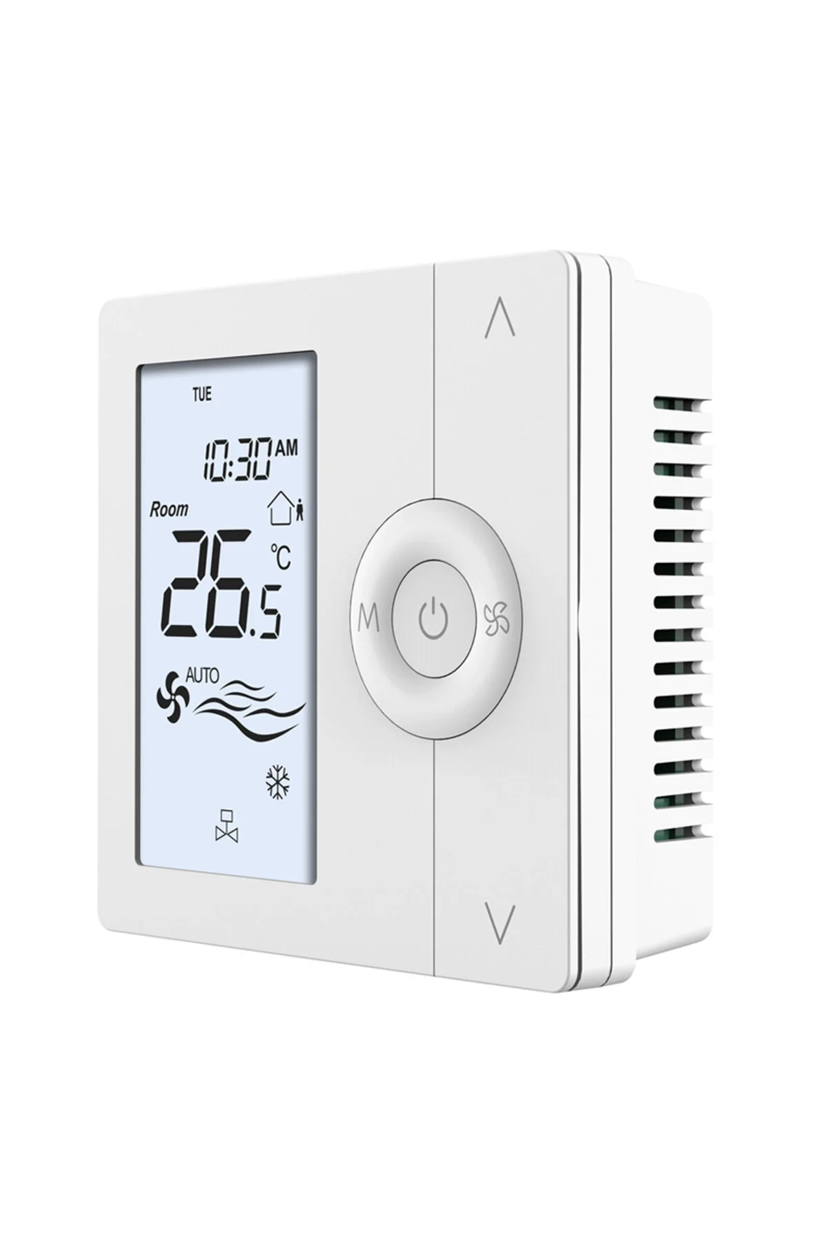 ترموستات اتاق سقف مخفی دیجیتالی فنکویل SM 2103 SD smallart