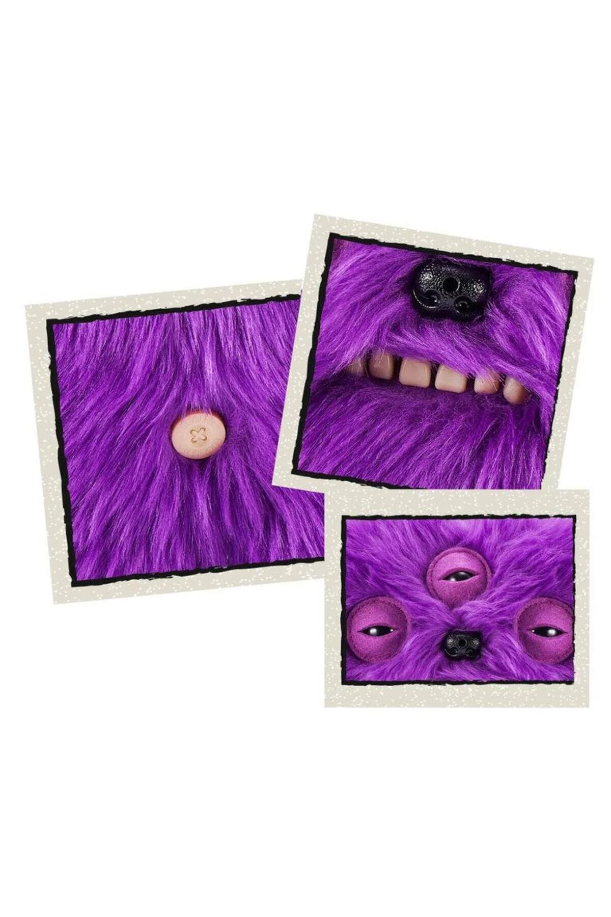 اسباب بازی های پشمی FUGGLER FART FACE GASPING PLUSH S1 PURPLE ANNOYED ALIEN Sunman