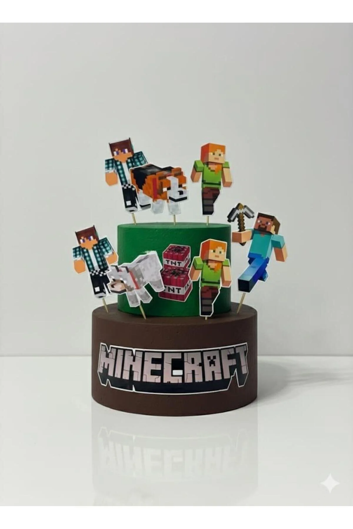 سایر لوازم مهمانی جشن تولد کیک مدل MINECRAFT shop