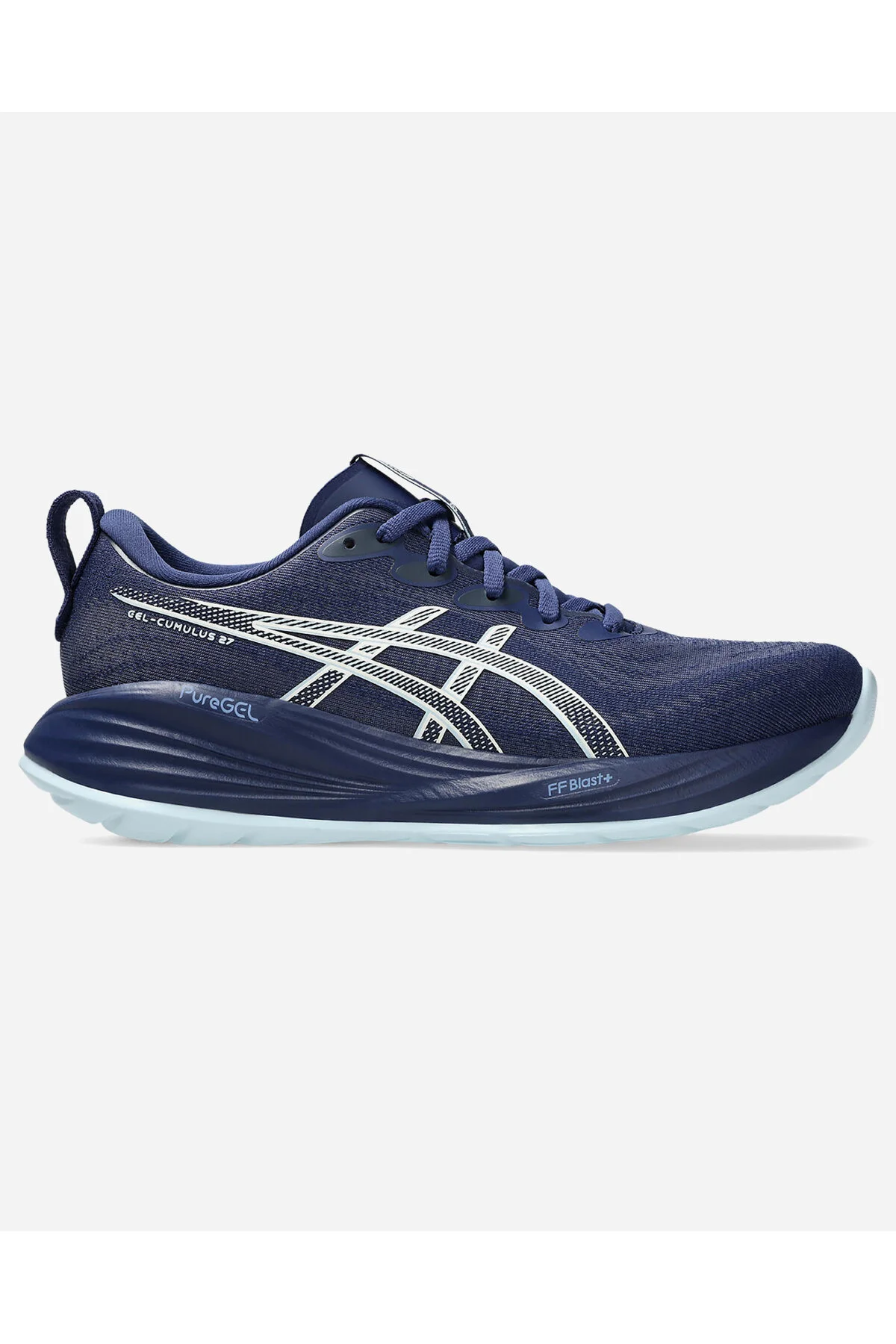 کفش ورزشی و مشکی زنانه GEL CUMULUS 27 آبی در حال رانینگ سرمه ای 1012B772 401 آسیکس Asics