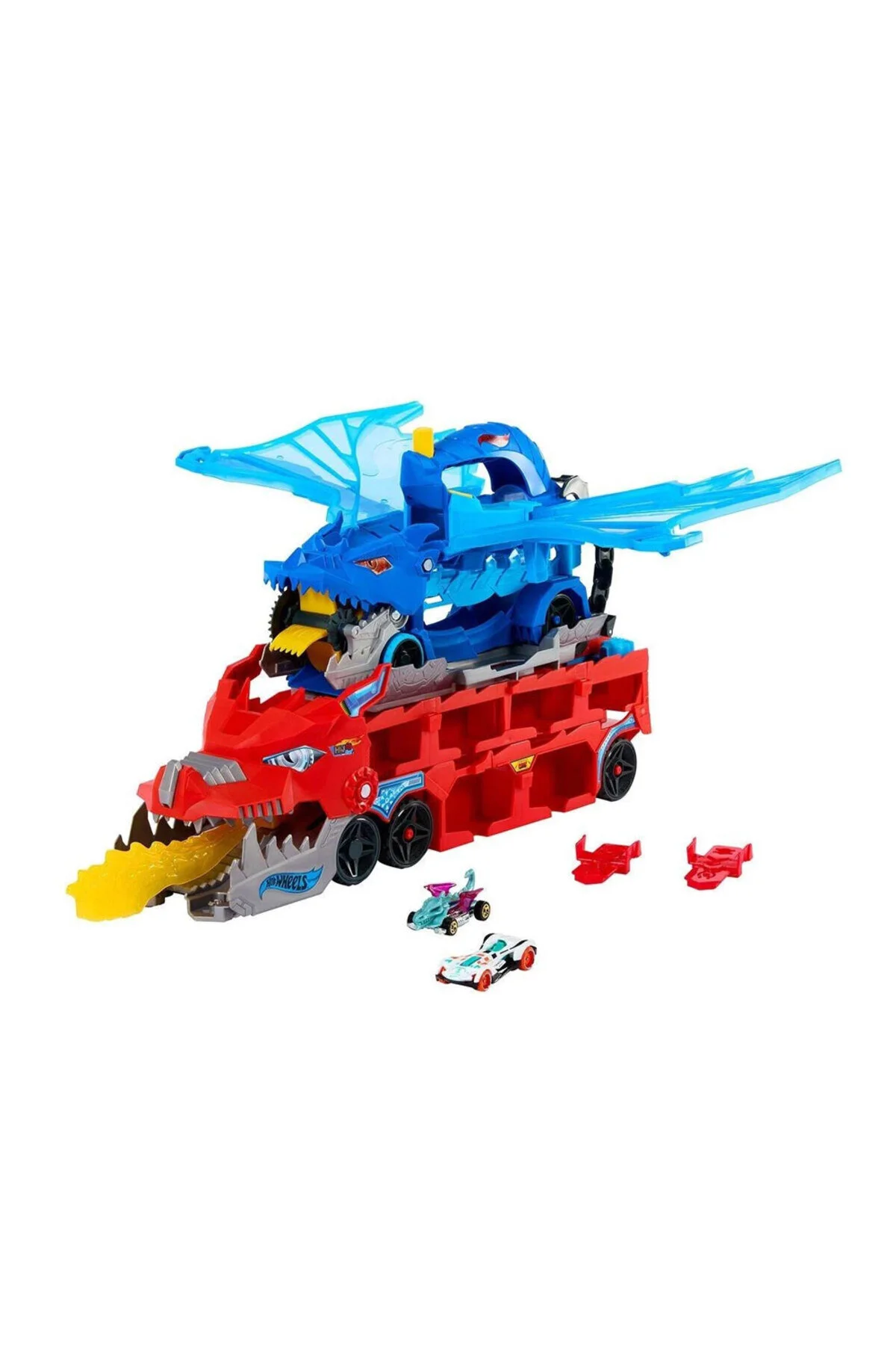 ماشین اسباب بازی نهایت حمل اژدها دوتایی JBM72 HOT WHEELS