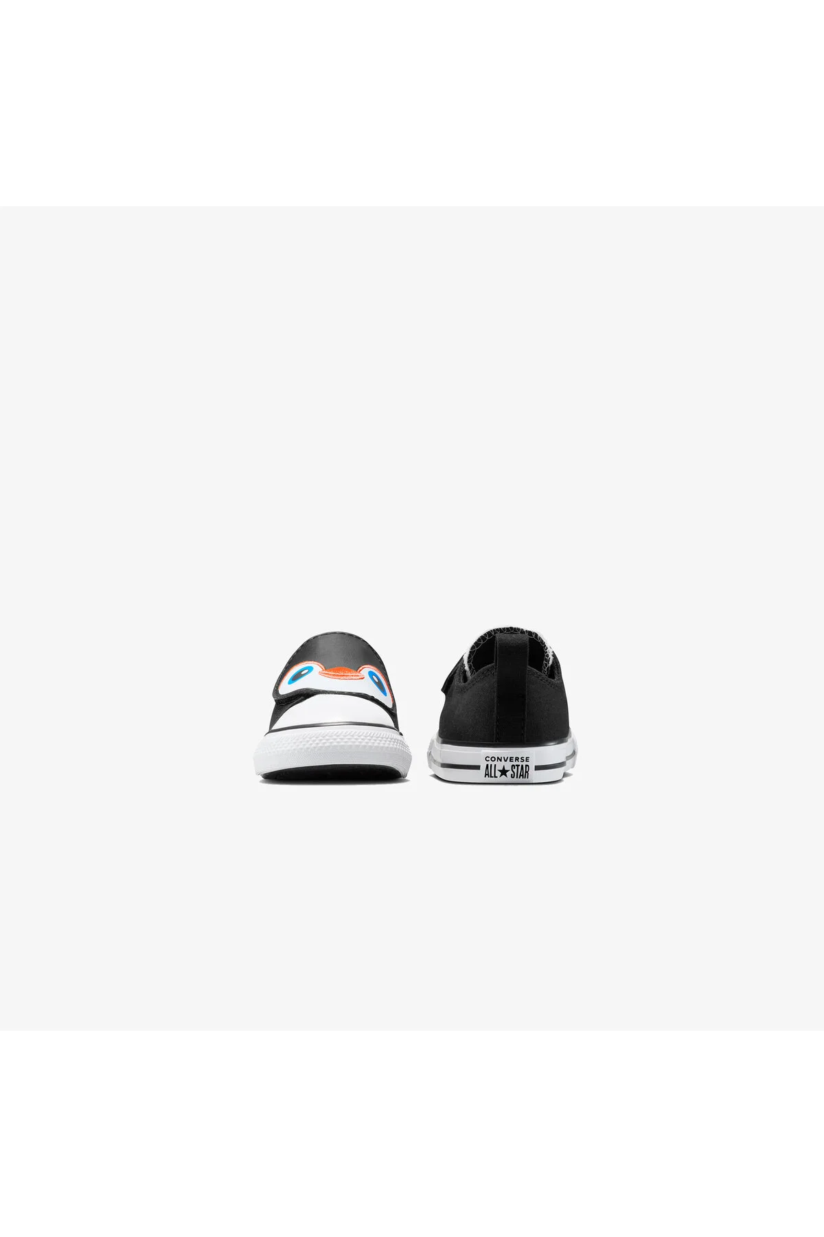 اسنیکر کفش ورزشی مشکی بچه با تک بند چاک تیلور آل استار کانورس Converse