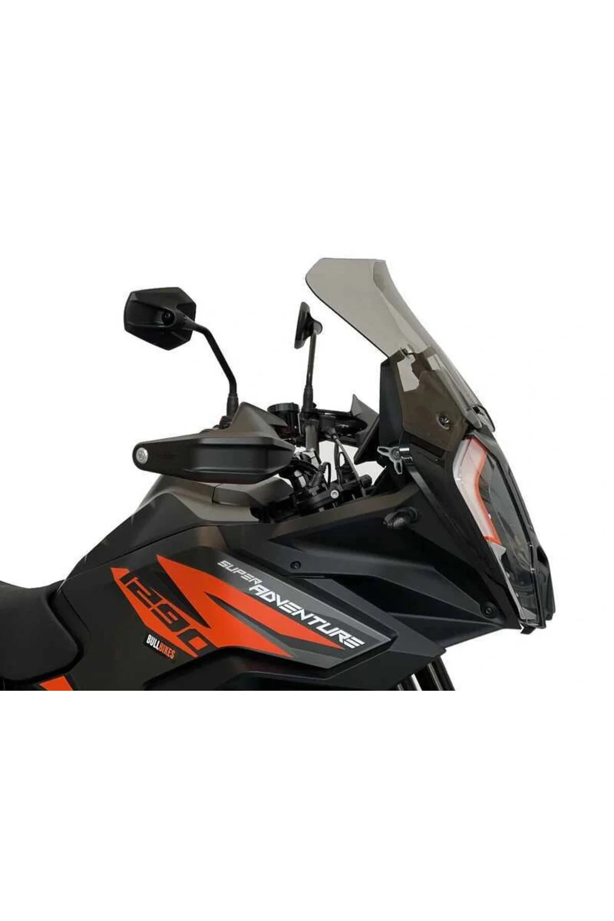 محصولات ضروری موتورسیکلت KTM 1290 SUPER ADVENTURE S 2021 2024 WIND WISOR DARK SMOKED wrs