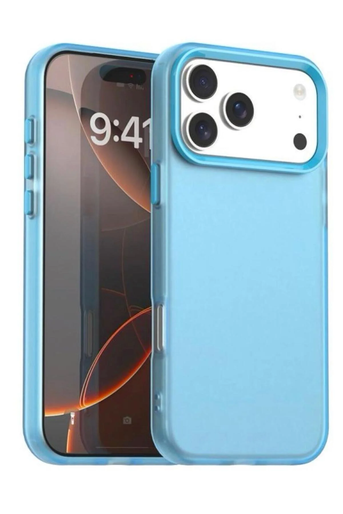 کاور و قاب اکتیو با ویژگی شارژ بی سیم MAGSAFE رنگی ساده سازگار IPHONE 17 PRO MAX Goldie Case