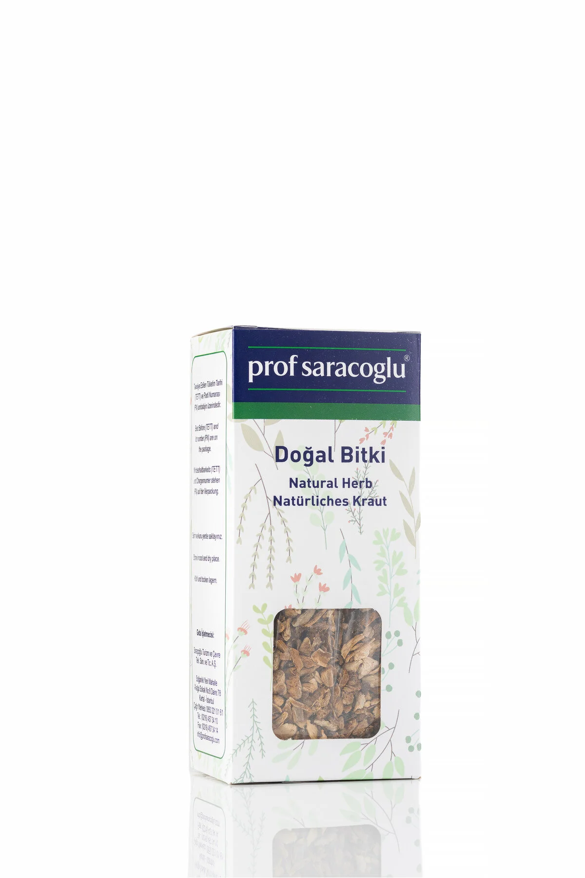 گیاهان و بذرها گیاه طبیعی 120 گرم اورجینال prof saracoglu