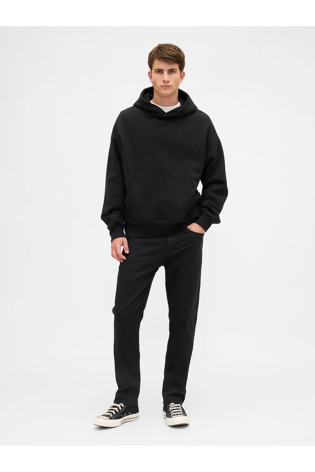 شلوار جین GAPFLEX BLACK SLIM FIT CITY MAX JEAN GAP