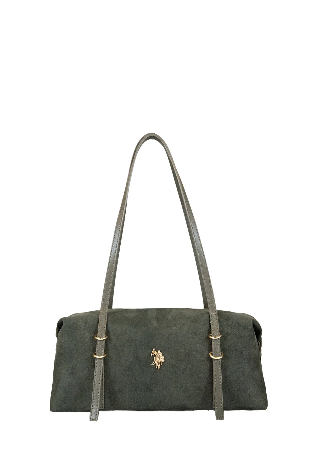 کیف شانه ای زنانه خاکی US26311 U.S. Polo Assn.
