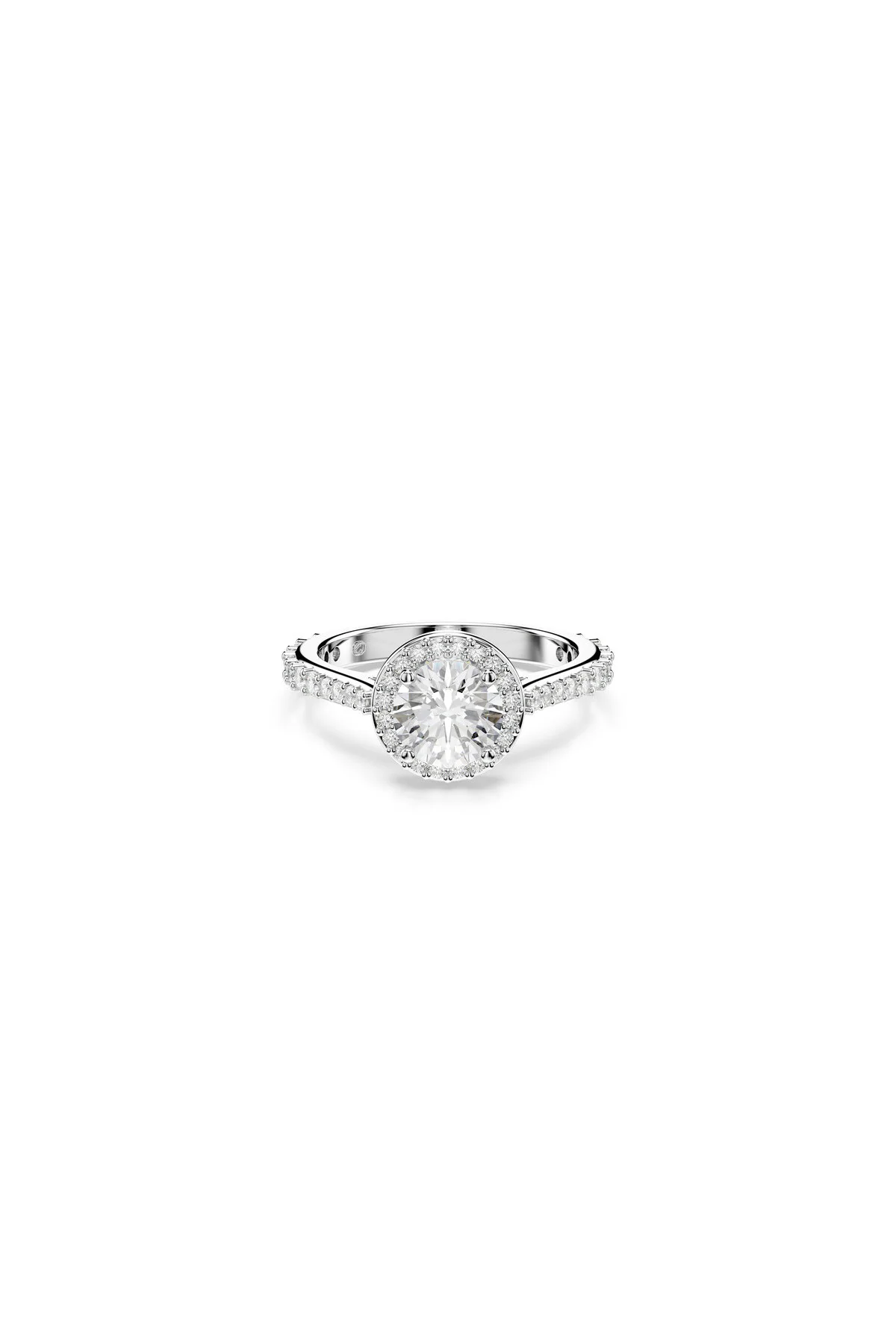 انگشتر فشن زنانه 5717928 حلقه SWAROVSKI دوباره به: RNG RND WHITE RHS 58 سواروسکی اورجینال Swarovski