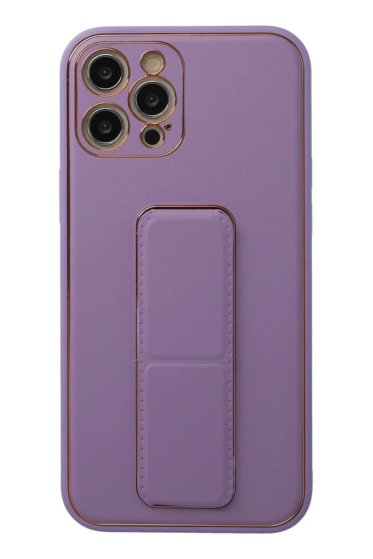 کاور و قاب روکش پایه چرمی آیفون 12 PRO CASE COCO یاسی HarmonyAura