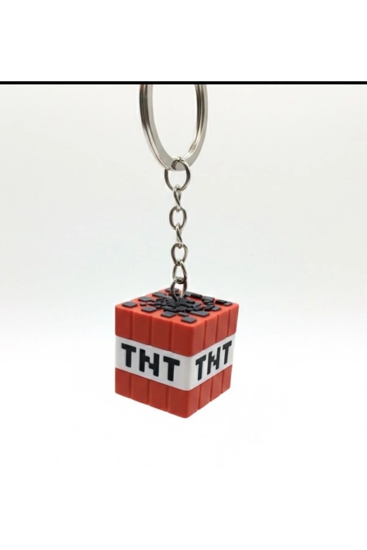 جاکلیدی بلوکی MINECRAFT TNT سوغاتی با موضوع بازی کیف لوازم جانبی Happy Trend