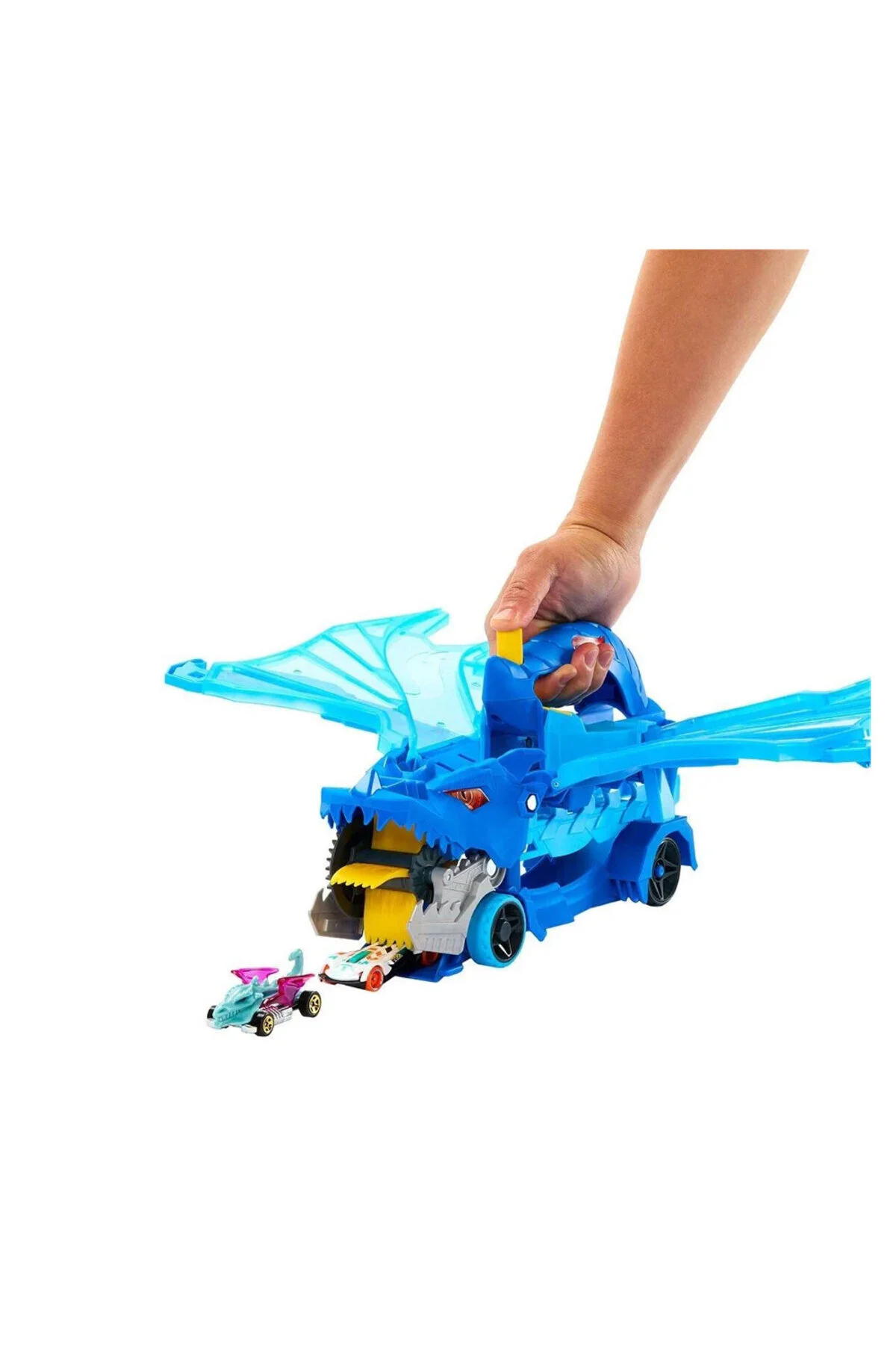 ماشین اسباب بازی نهایت حمل اژدها دوتایی JBM72 HOT WHEELS