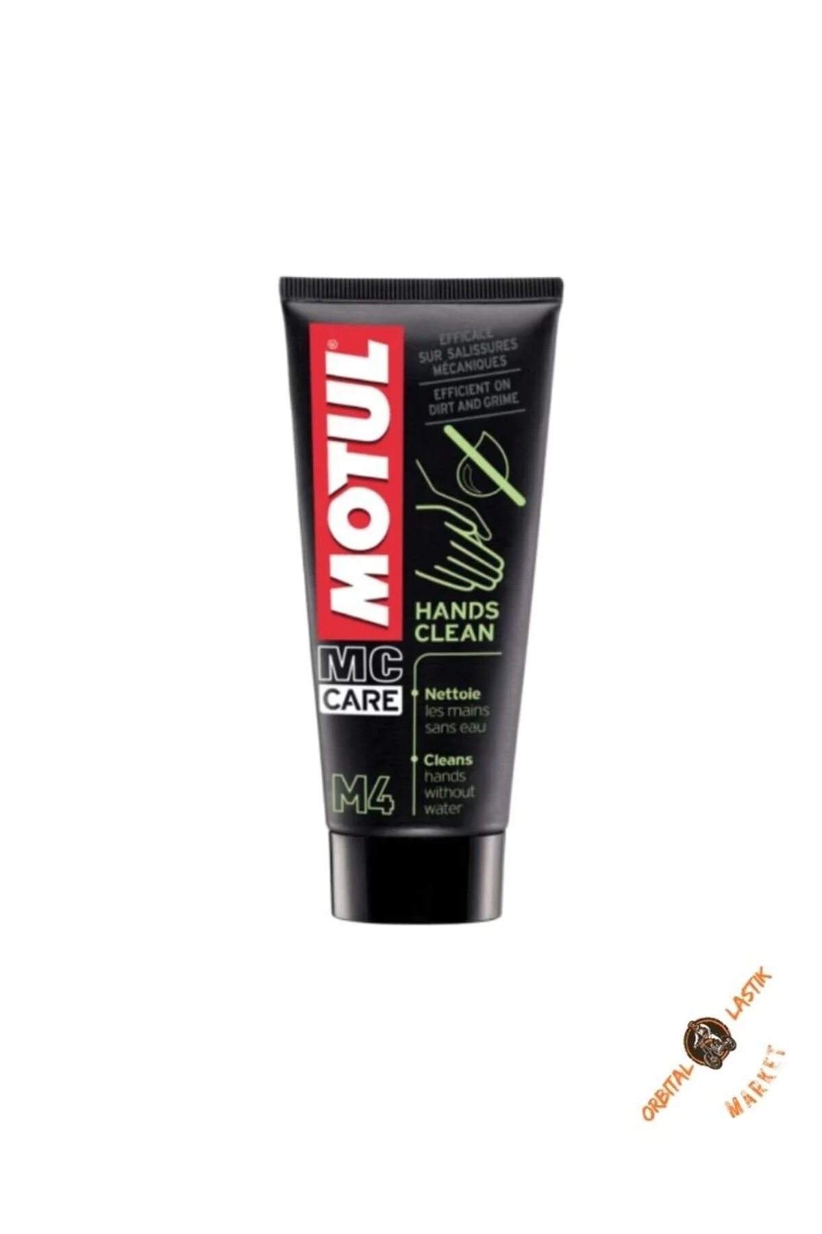 محافظ باک و برچسب M4 HANDS CLEAN 0.100 لیتر تمیز کردن دست استفاده بدون آب Motul