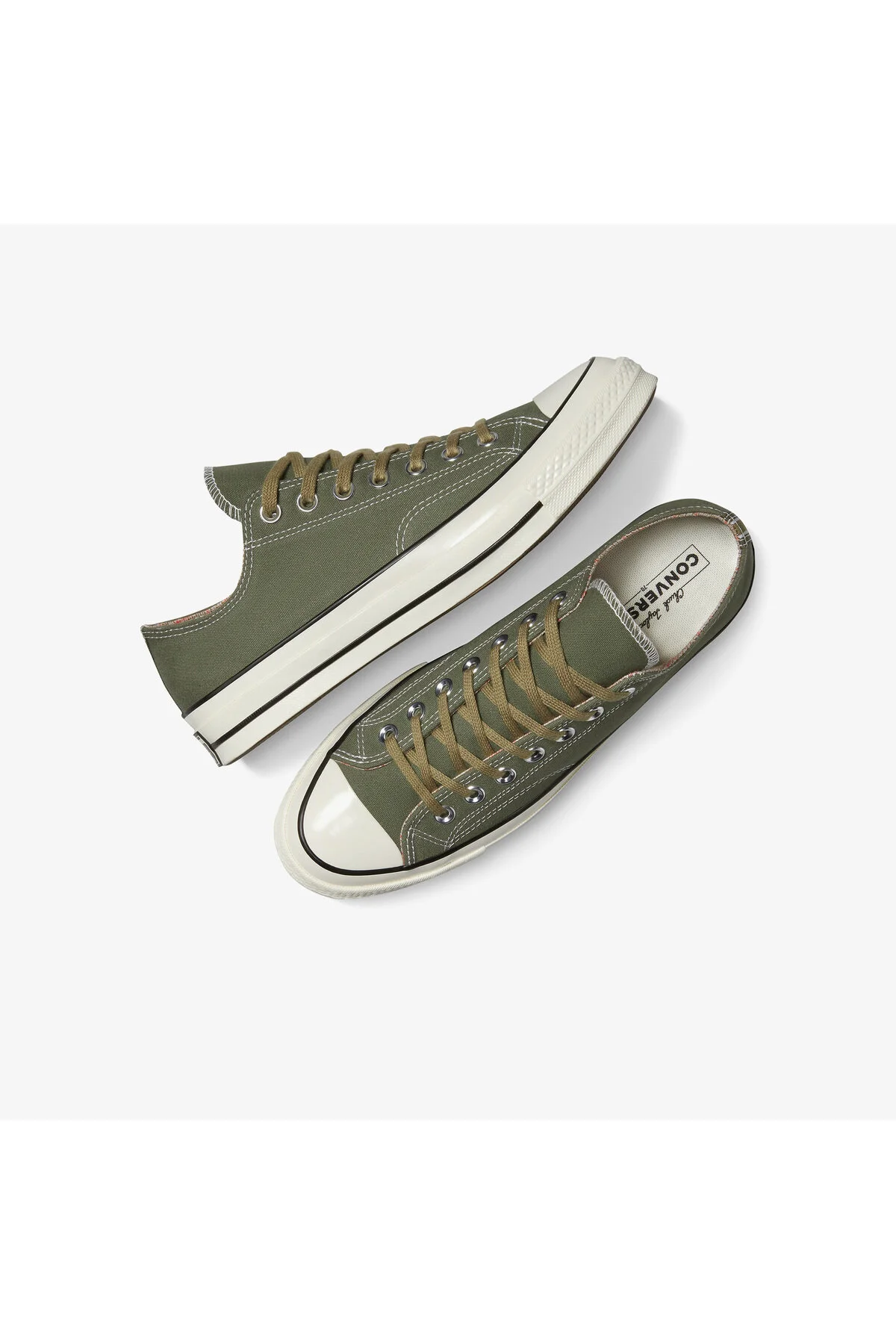 اسنیکر کفش ورزشی خاکی یونیسکس چاک 70 HOUNDSTOOTHED کانورس Converse