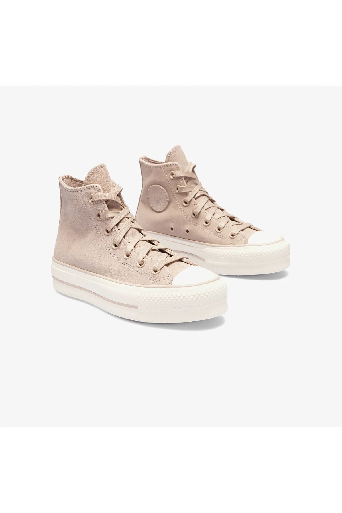 اسنیکر کفش کتانی بژ زنانه چاک تیلور آل استار لیفت کانورس Converse