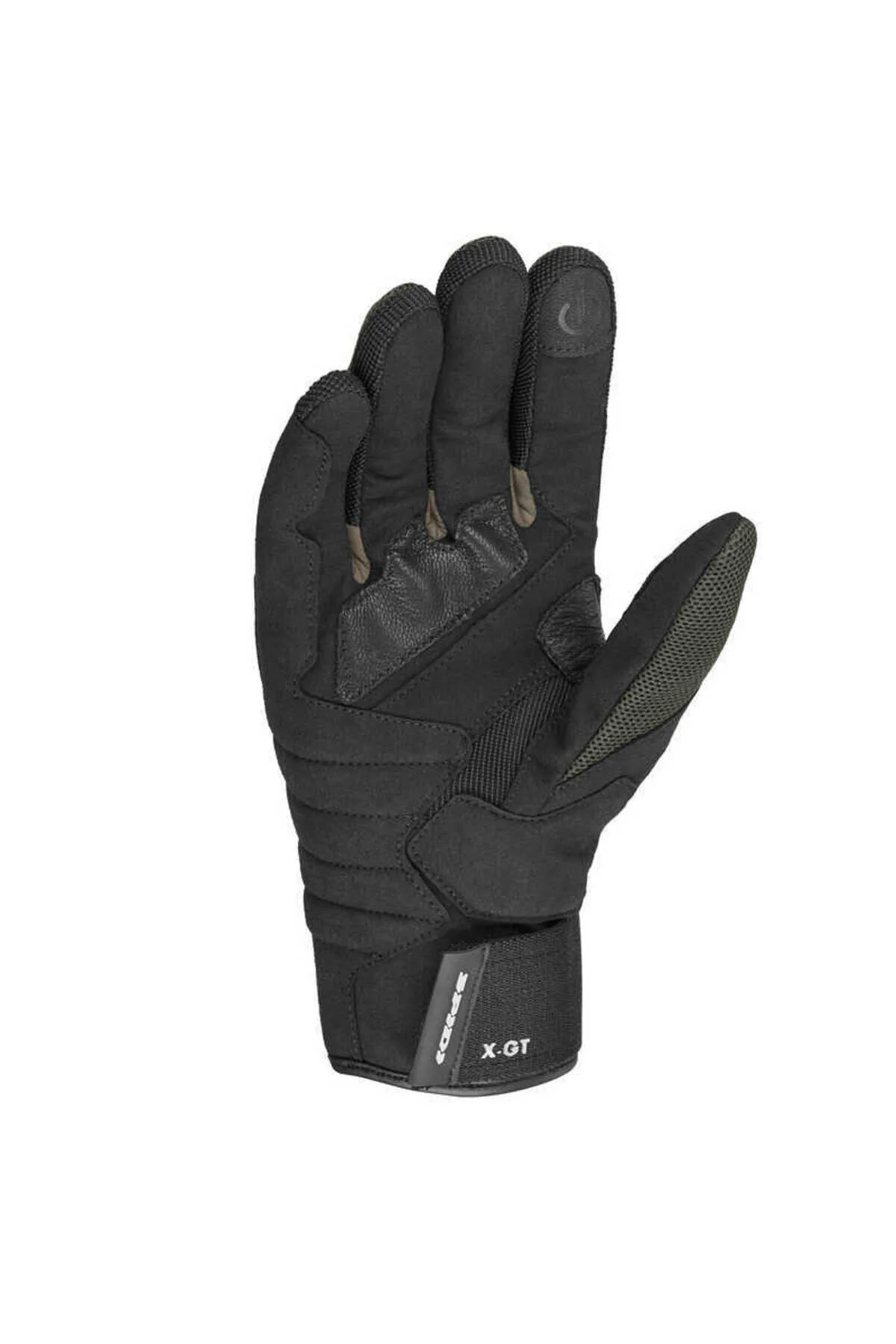 دستکش موتورسیکلت مردانه چرمی X GT BLACK HAKI XL Spidi